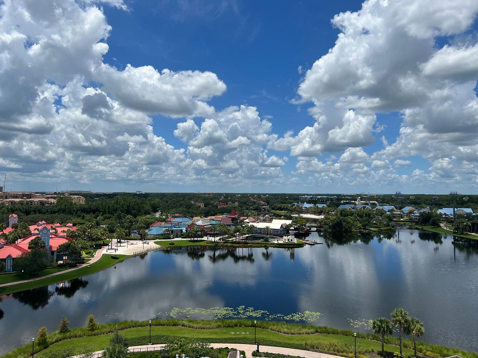 A lakefront lot with open land and trees near Apopka